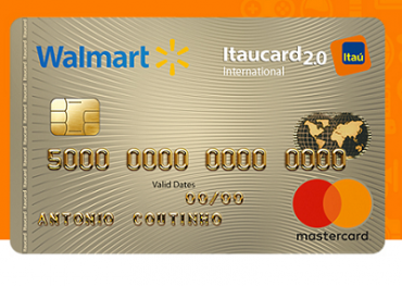 Cartão Walmart Itaucard 2.0 Mastercard Internacional - Consegui Aqui